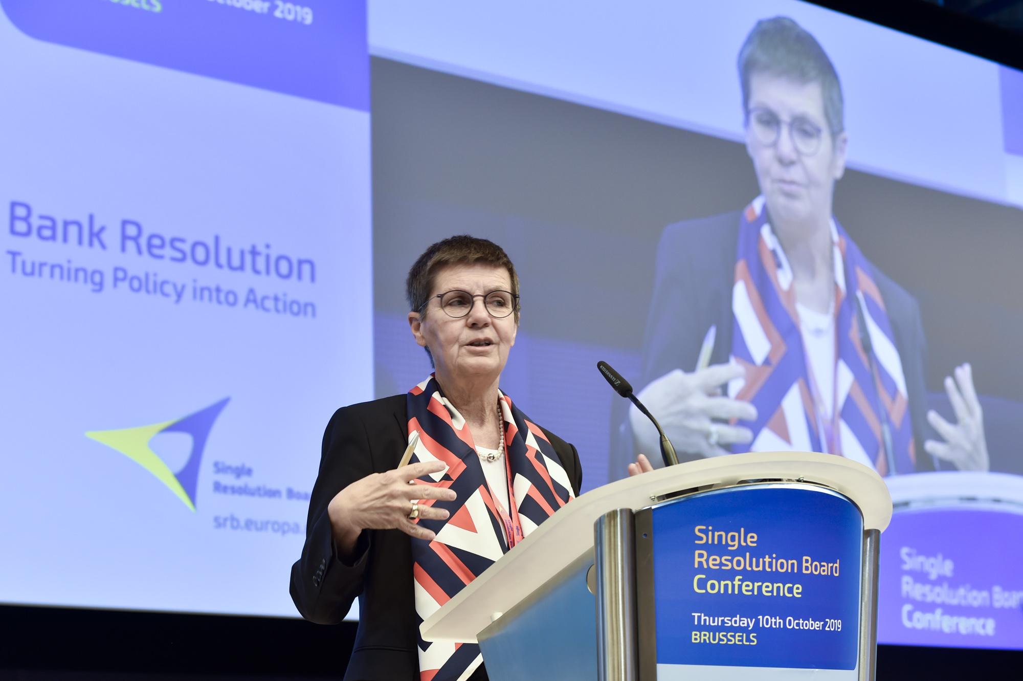 Welcome Speech, Elke König, Chair, Single Resolution Board