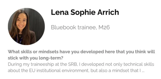 Lena Arrich testimonial BBM26