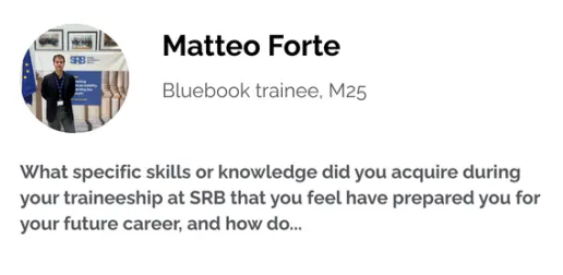 Matteo Forte - M25 testimonial