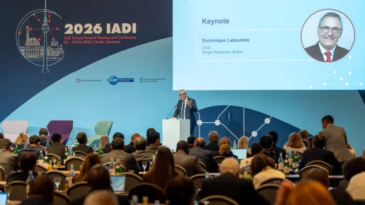 Dominique Laboureix at the AIDI Conference