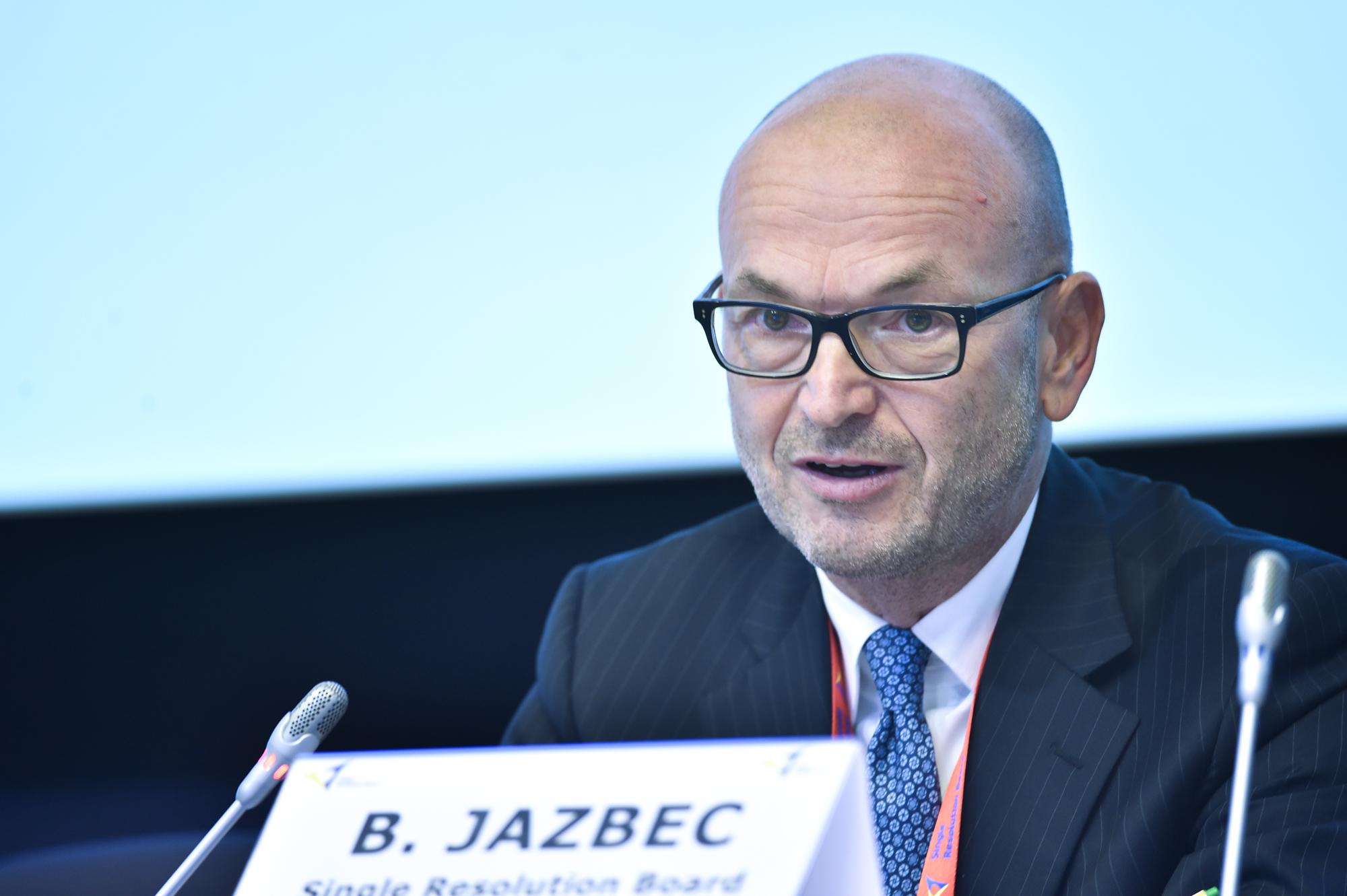 Boštjan Jazbec, Member of the Board, Single Resolution Board